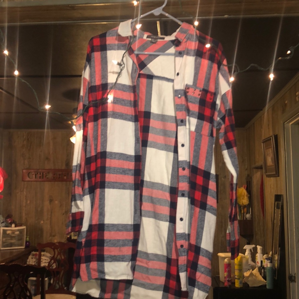 Flannel shirt/dress